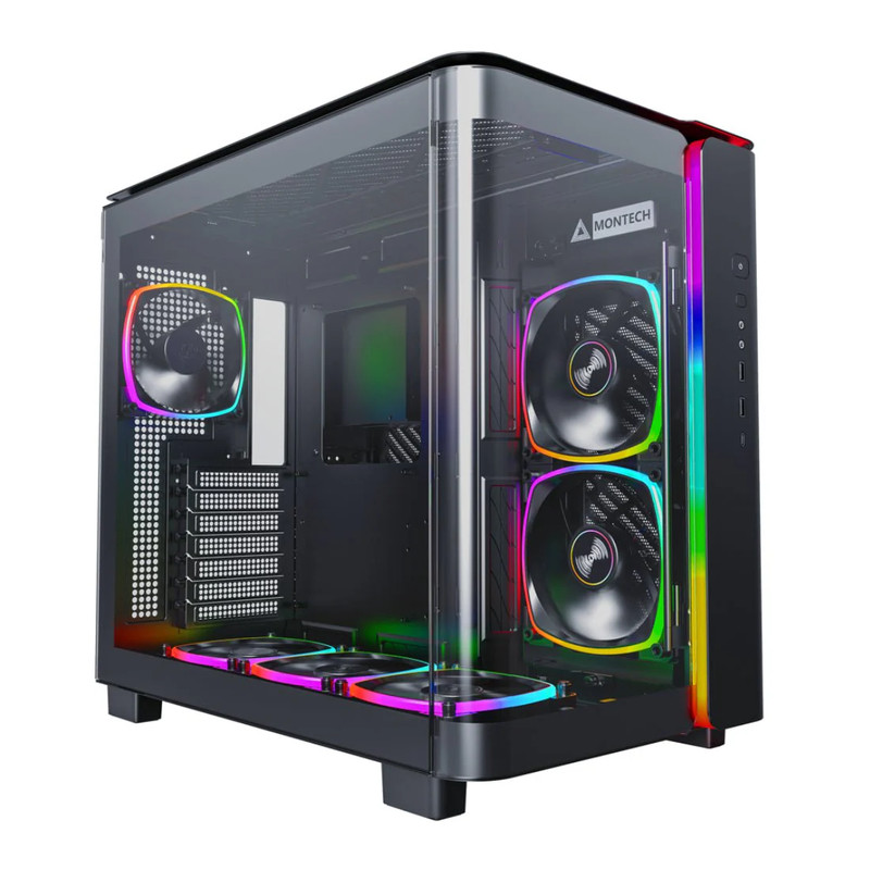 Montech King 95 Tempered Glass ATX Mid-Tower Case - Black - صندوق
